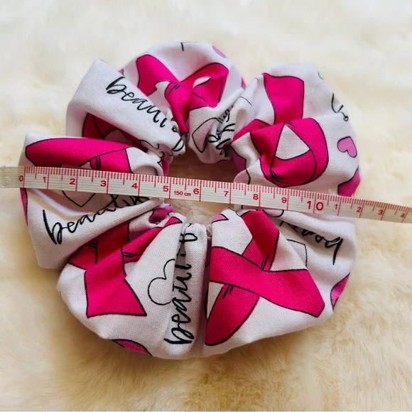 FREE Handmade Scrunchie Breast Cancer Ribbon - Picture 3 of 3